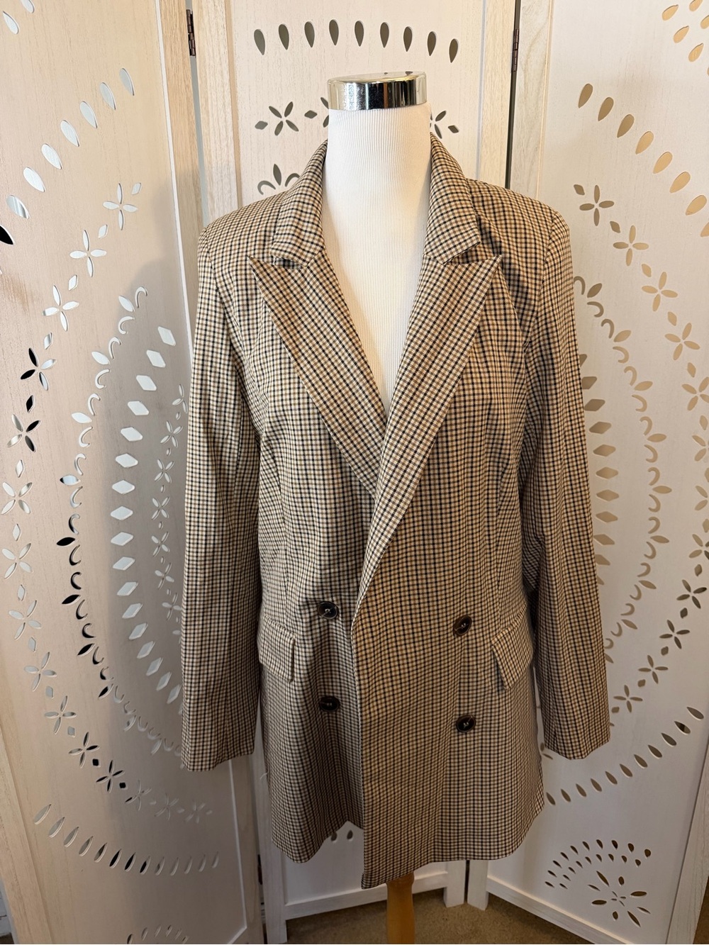 Rachel Zoe Plaid Blazer
